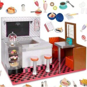 SOLD: Our Generation Retro Diner with accessories